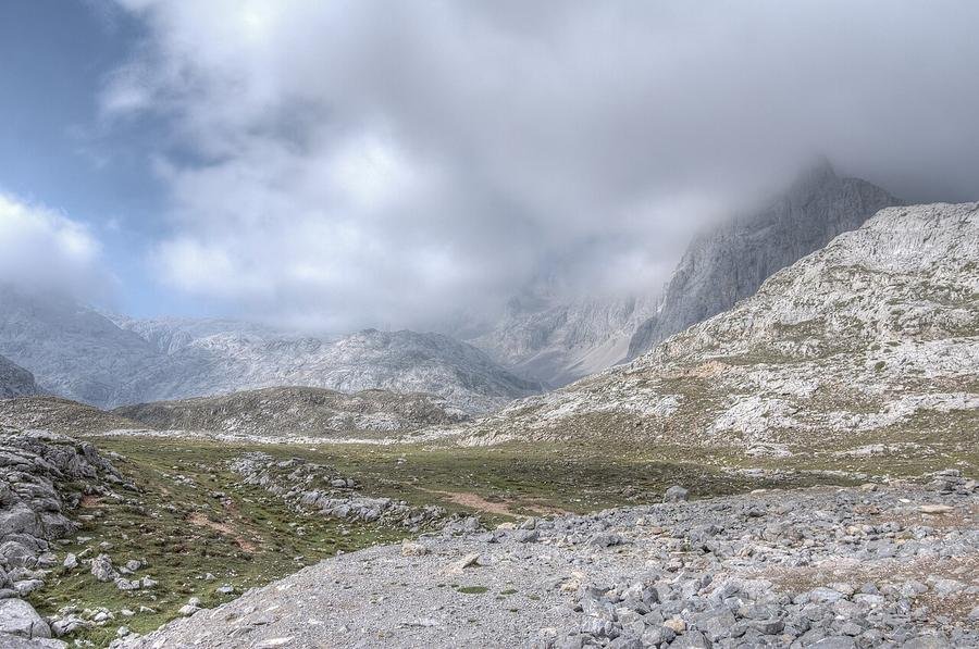 Circo glaciar de Fuente Dé en los Picos de Europa